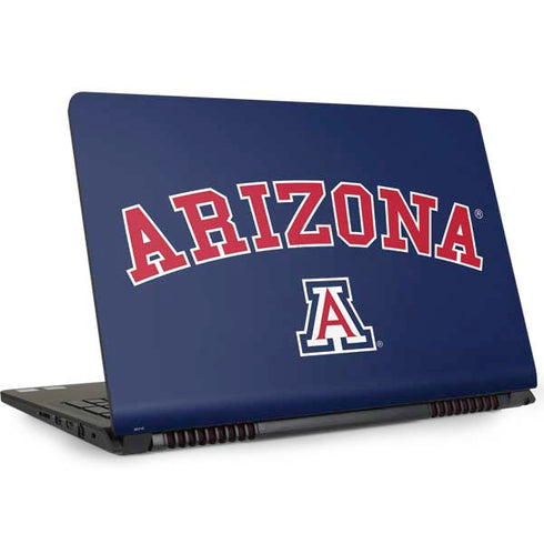 University of Arizona Primary Logo Blue Dell Inspiron Skin